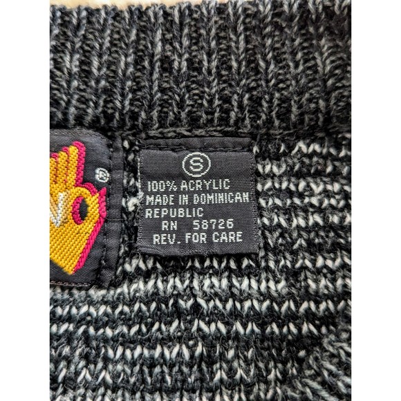 Vintage Sasson Women's Abstract Pattern Winter Sweater.  Sz S - Picture 7 of 14